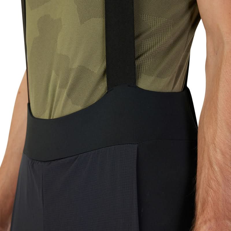 Fox Flexair Ascent Cargo Bib Shorts Black | RideHub