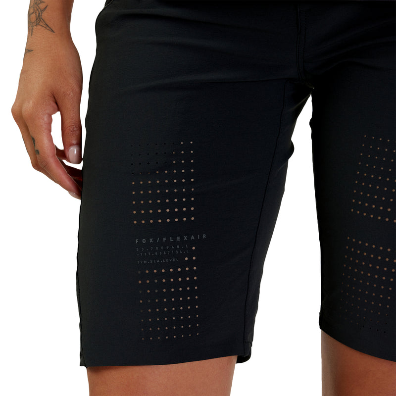 FOX Lady Flexair Black Cycling Shorts | RideHub