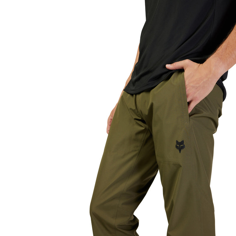 Fox Ranger 2.5L Rain Pants Water Olive Green | RideHub