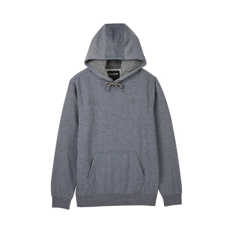 Fox Wordmark Heather Graphite Hoodie