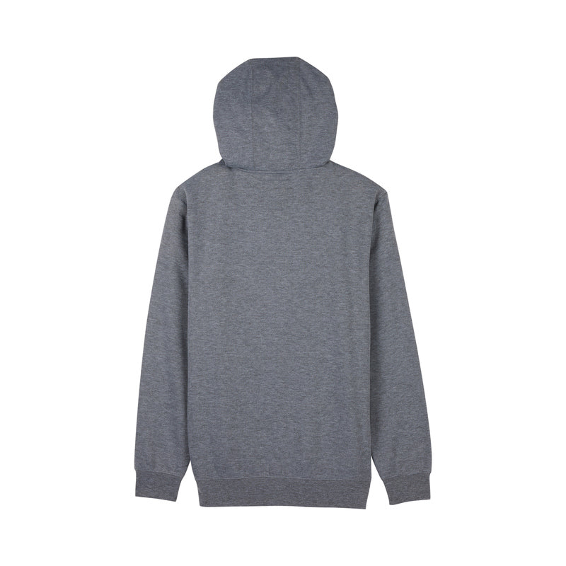 Fox Wordmark Heather Graphite Hoodie