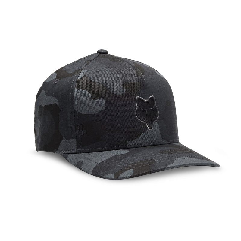 Fox Head Flexfit Black Camo Cap