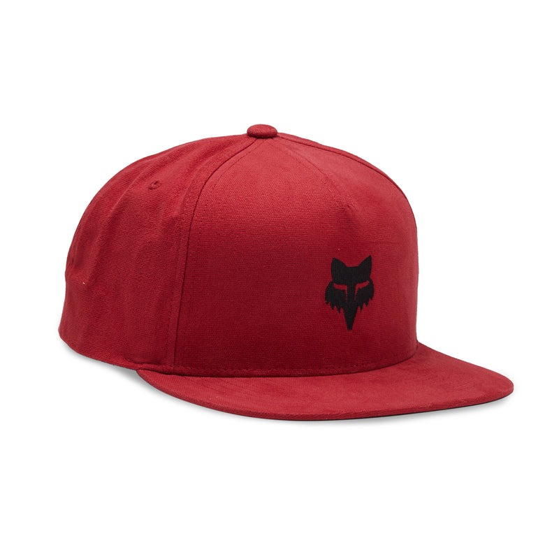 Fox Head Snapback Flame Red Cap