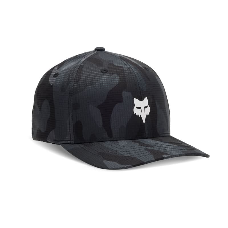 Fox Head Tech Flexfit Black Camo Cap