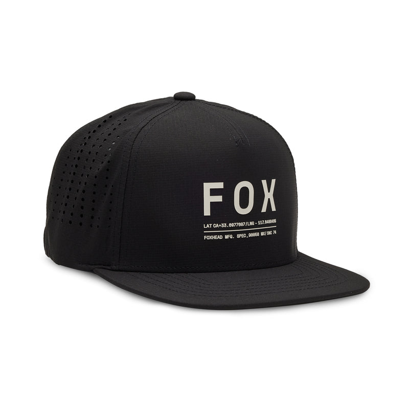Fox Non Stop Tech Snapback Black Cap