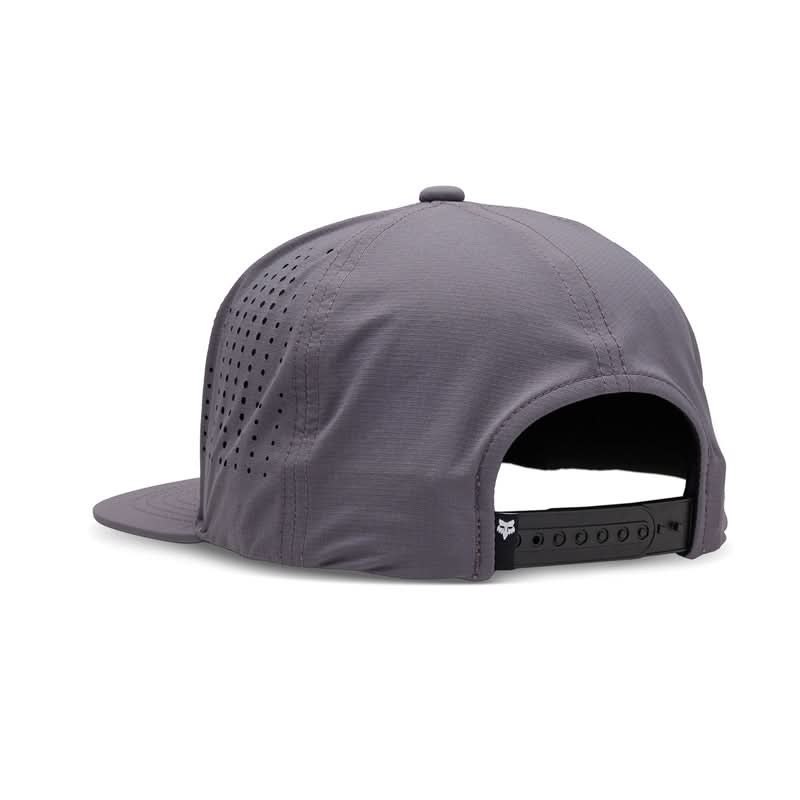 Fox Non Stop Tech Snapback Steel Grey Cap