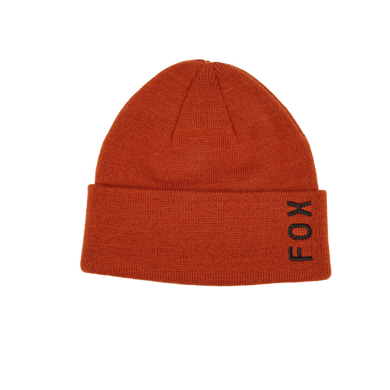 Fox Lady Winter Hat W Wordmark Burnt Orange