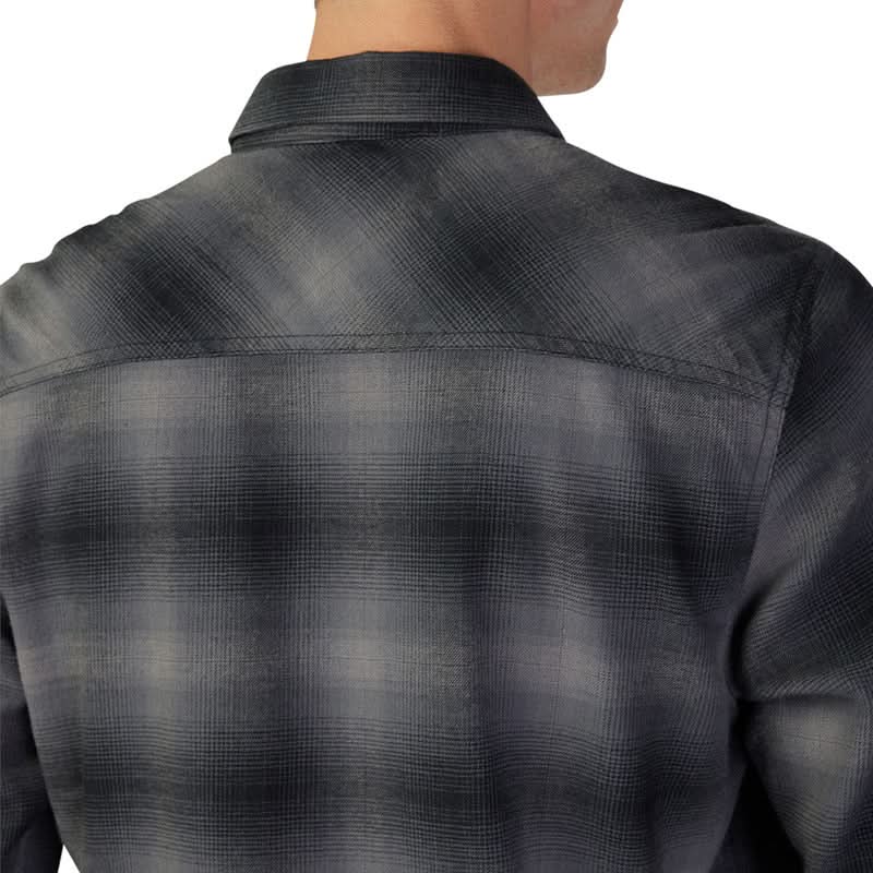 Fox Survivalist Stretch Flannel Black Shirt | RideHub