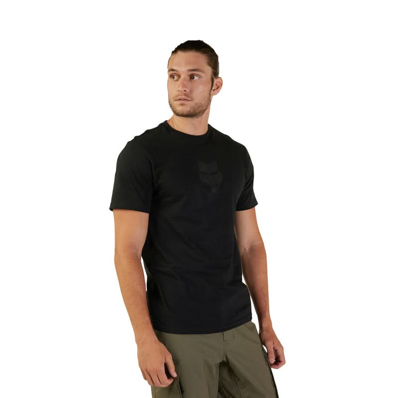 Fox Head Black/Black T-Shirt
