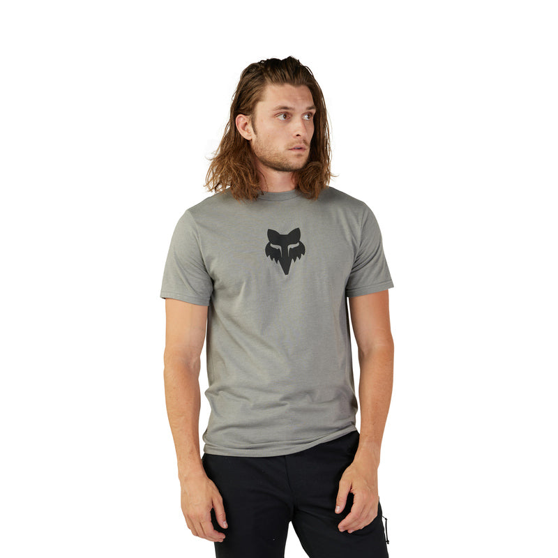 Fox Fox Head T-Shirt Heather Graphite