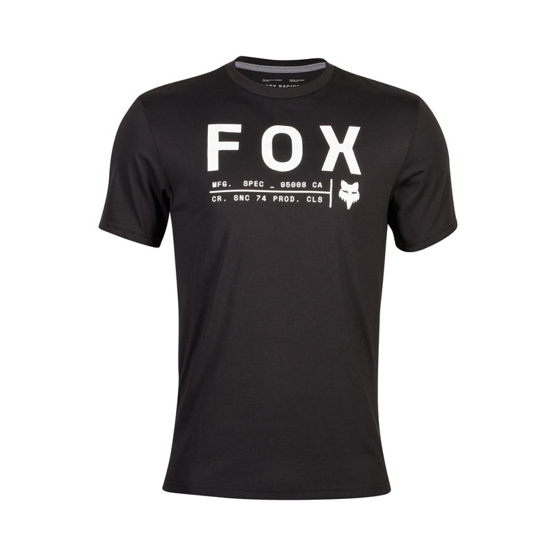 Fox Non Stop Tech Black T-Shirt