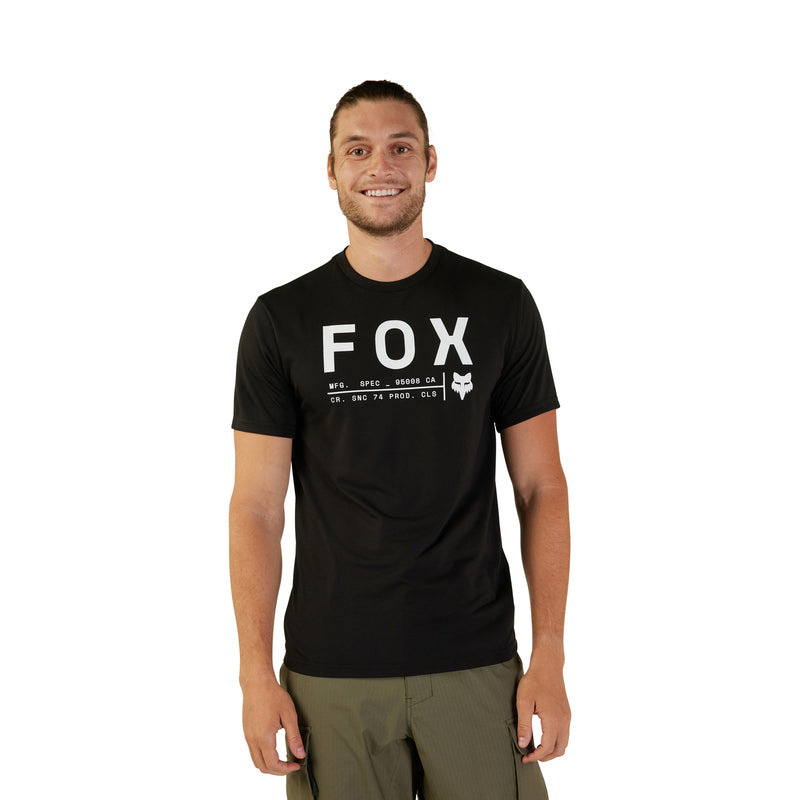 Fox Non Stop Tech Black T-Shirt