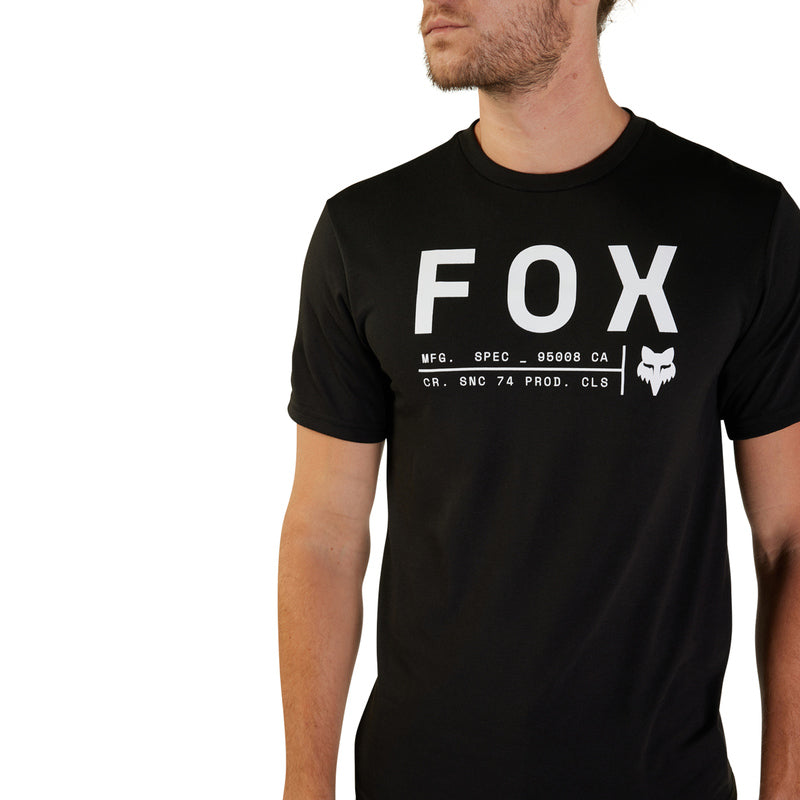 Fox Non Stop Tech Black T-Shirt