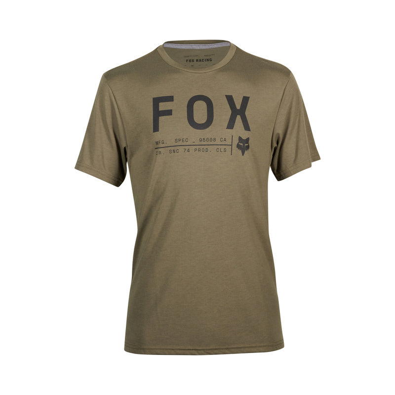 Fox Non Stop Tech T-Shirt Olive Green