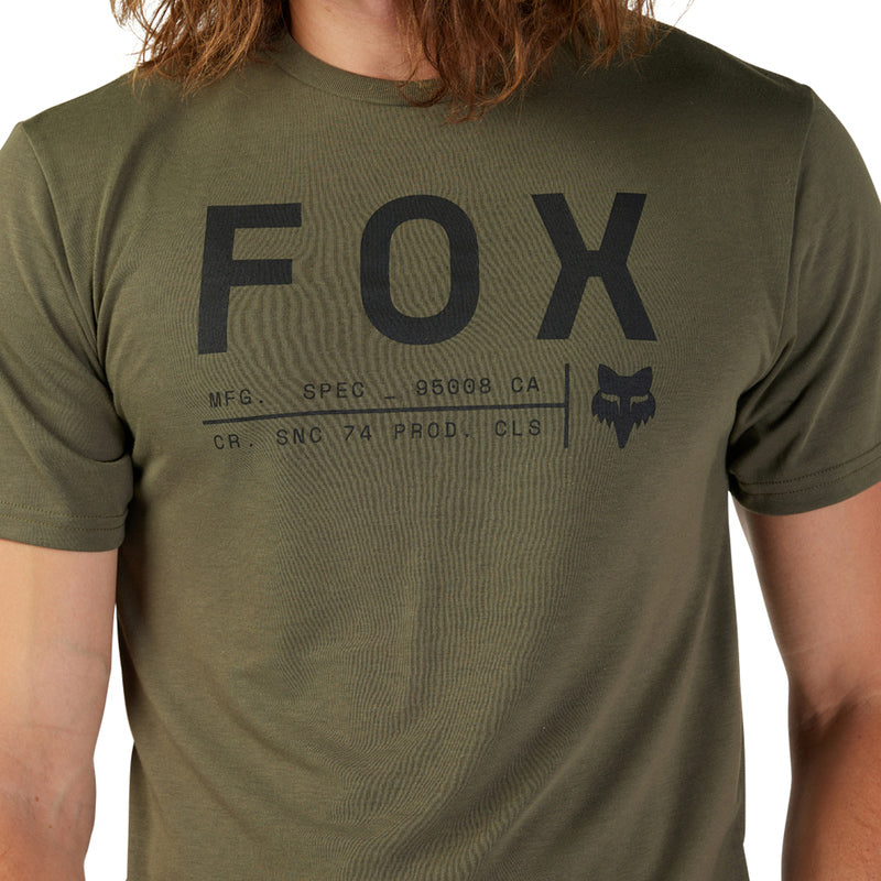 Fox Non Stop Tech T-Shirt Olive Green