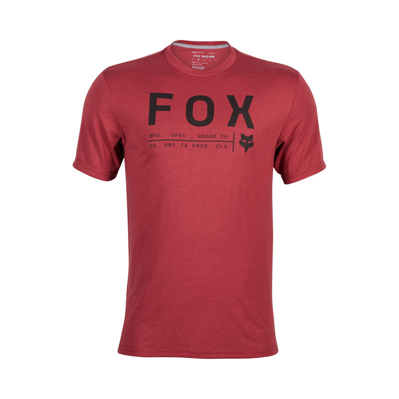 Fox Non Stop Tech Scarlet T-Shirt