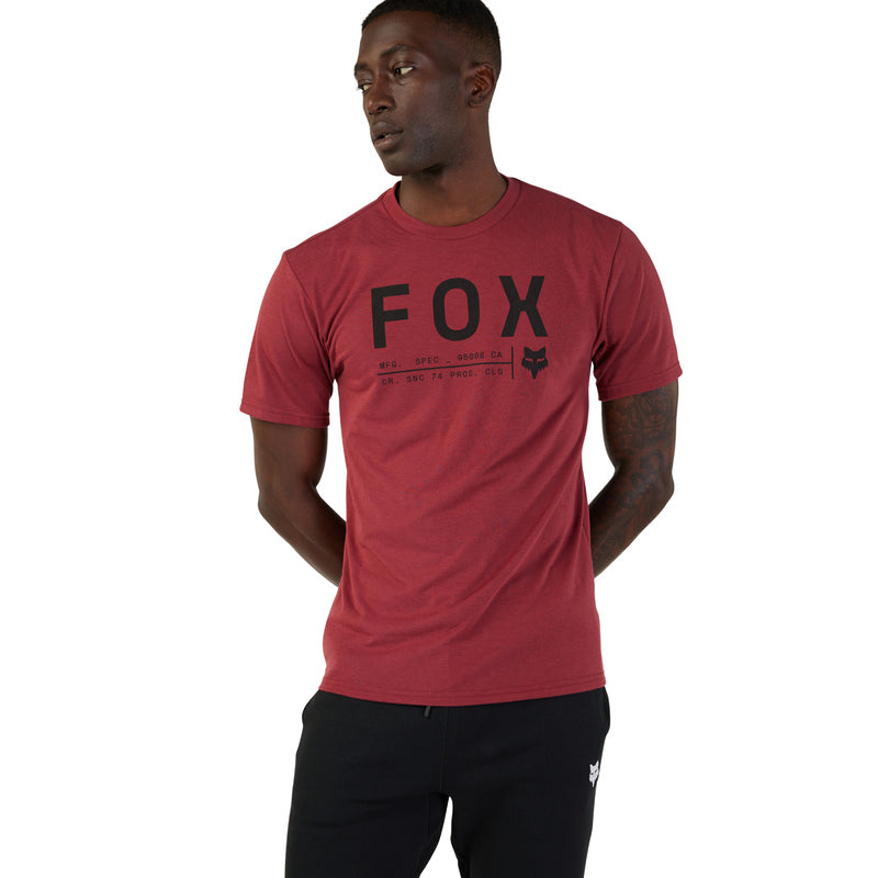 Fox Non Stop Tech Scarlet T-Shirt