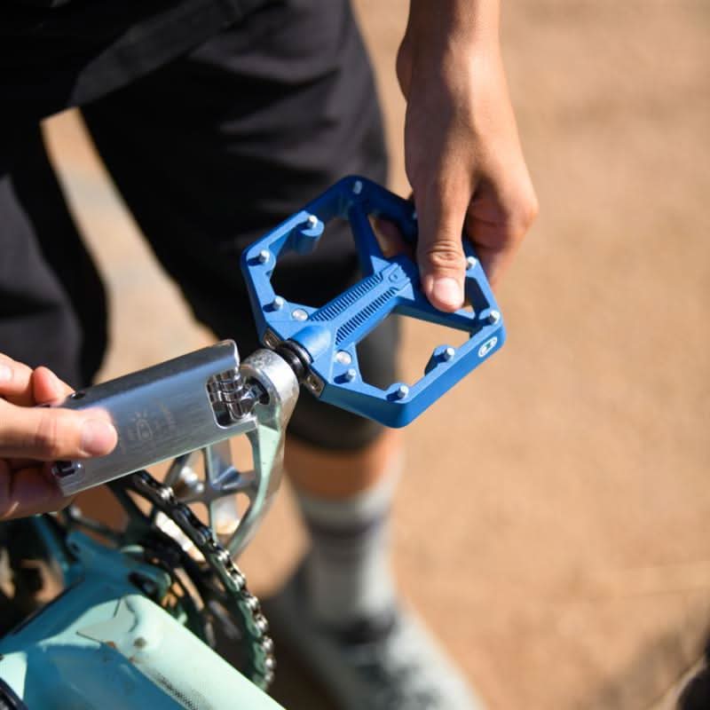 Crankbrothers Stamp 1 Small Navy Blue Gen 2 Bicycle Pedals