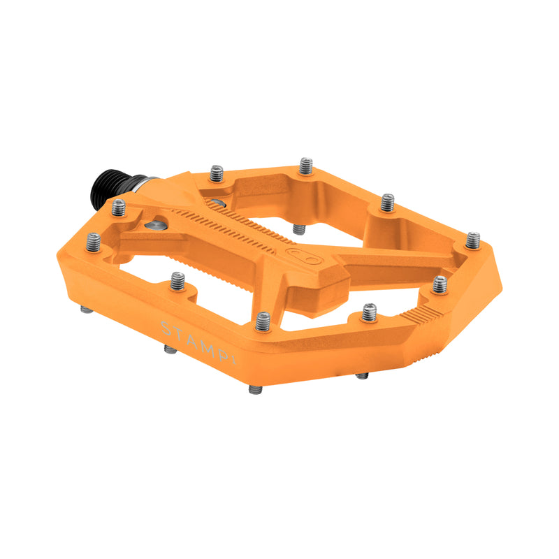 Crankbrothers Stamp 1 Large Orange Gen 2 Bicycle Pedals