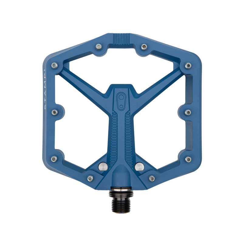Crankbrothers Stamp 1 Large Navy Blue Gen 2 Bicycle Pedals