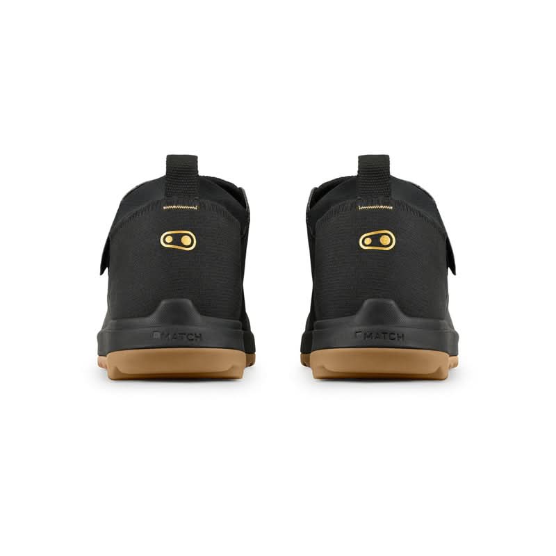 Crankbrothers Stamp Trail Boa Shoes Black/Gold - Gum Outsole
