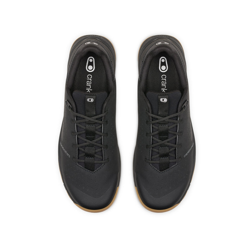 Crankbrothers Stamp Trail Lace Black/Black - Gum Outsole Shoes