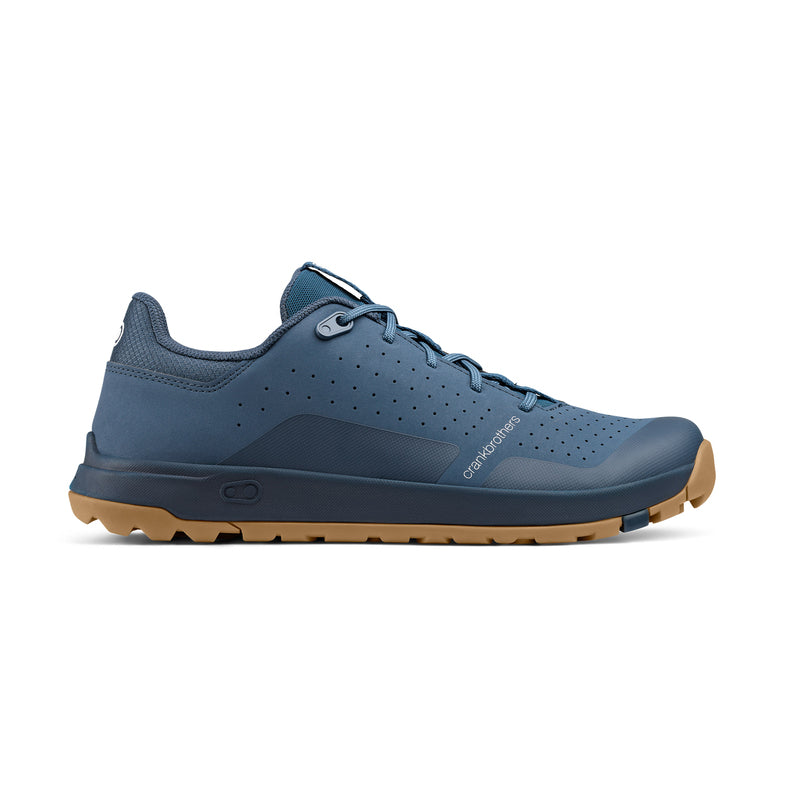 Crankbrothers Stamp Trail Lace Blue/Dark Blue Shoes - Gum Outsole