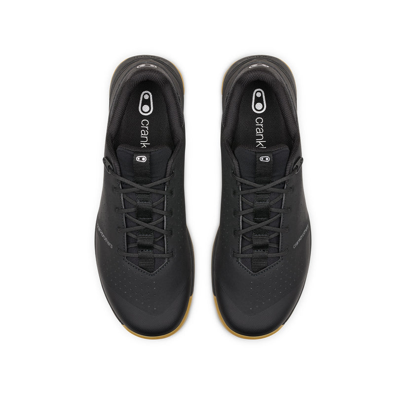 Crankbrothers Mallet Trail Lace Black/Black - Gum Outsole Shoes