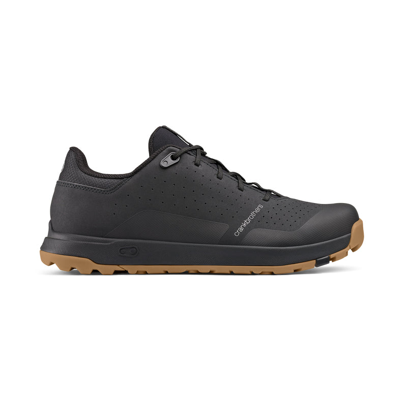 Crankbrothers Mallet Trail Lace Black/Black - Gum Outsole Shoes