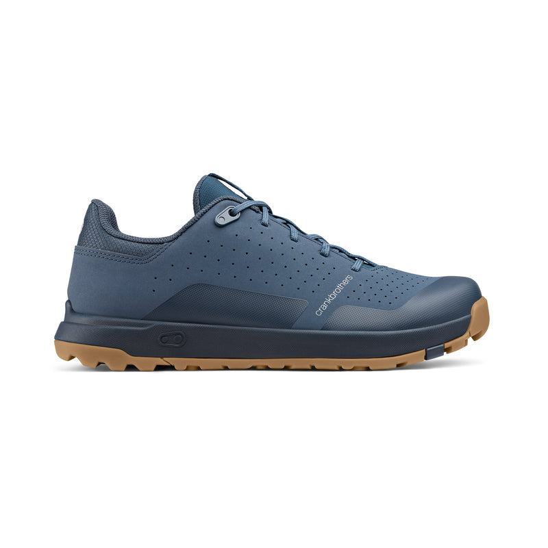 Crankbrothers Mallet Trail Lace Blue/Blue Shoes - Gum Outsole