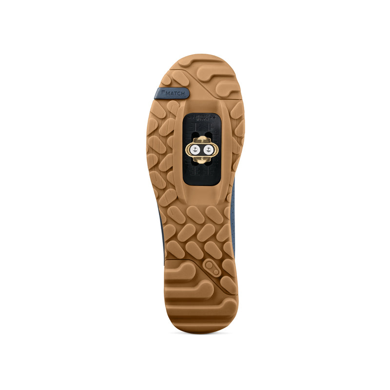 Crankbrothers Mallet Trail Lace Blue/Blue Shoes - Gum Outsole