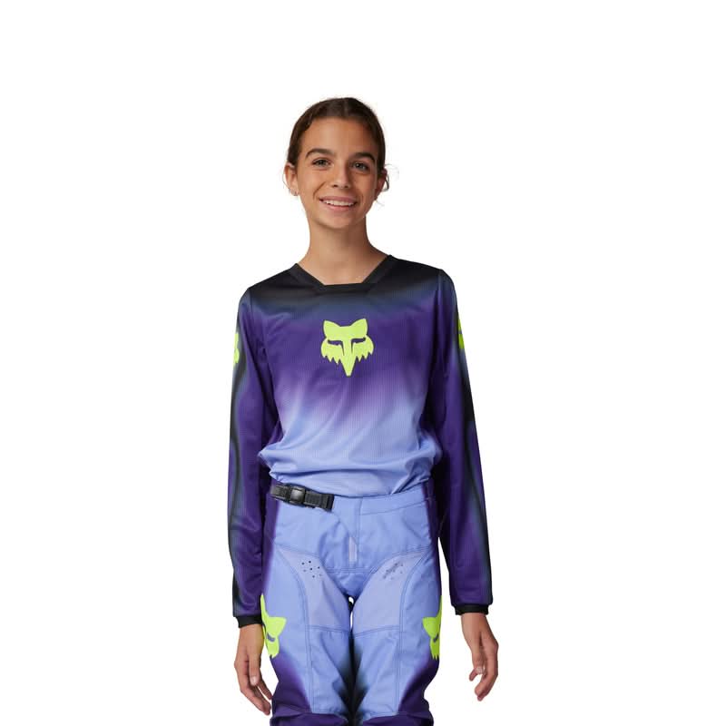 Fox Junior 180 Interfere Jersey Black/Blue