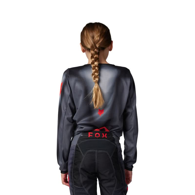 Fox Junior 180 Interfere Jersey Grey/Red sweatshirt