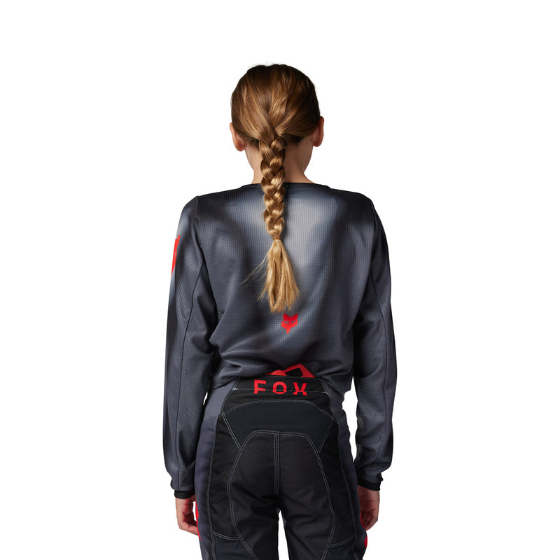 Fox Junior 180 Interfere Jersey Grey/Red sweatshirt