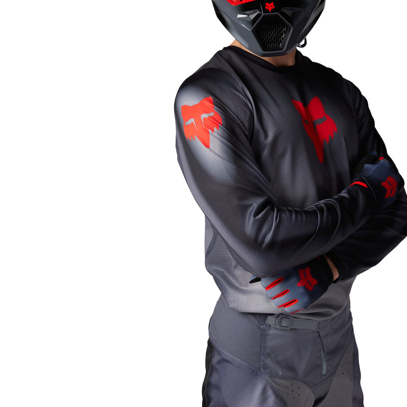 Fox 180 Interfere Jersey Grey/Red sweatshirt