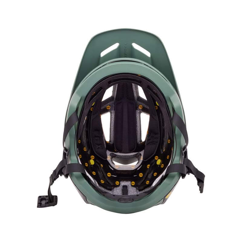 Fox Speedframe Pro Blocked Hunter Green Bike Helmet