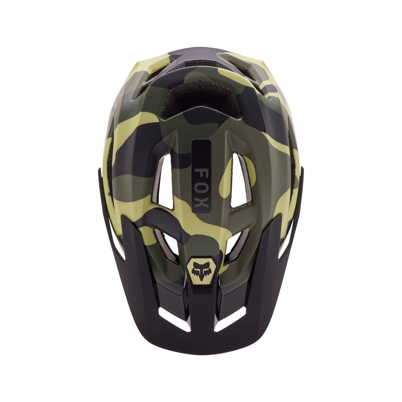 Fox Speedframe Camo Green Camo Bike Helmet