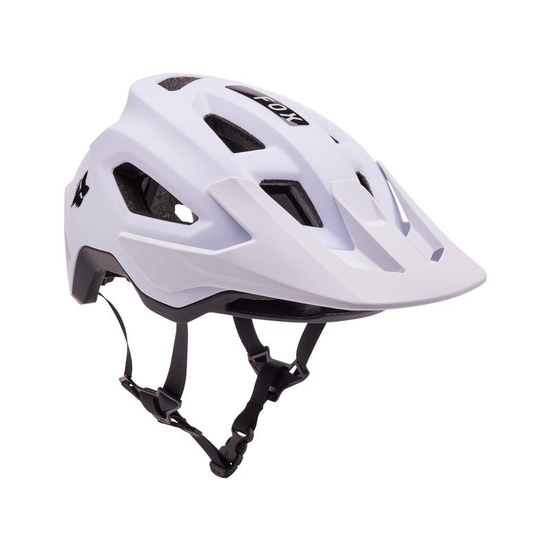 Fox Speedframe White Bike Helmet