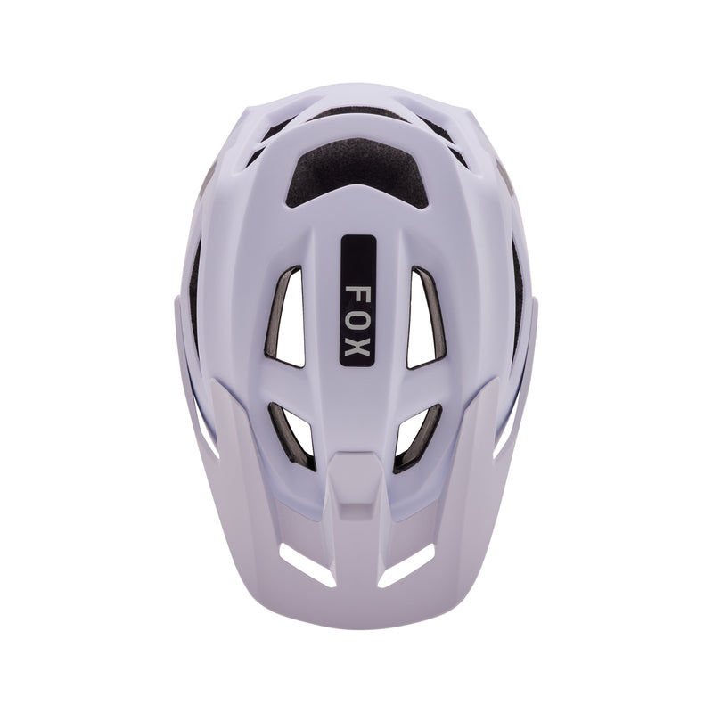 Fox Speedframe White Bike Helmet