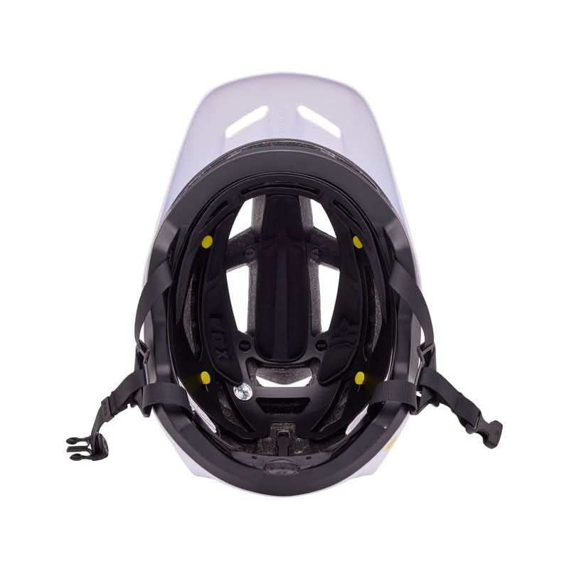 Fox Speedframe White Bike Helmet