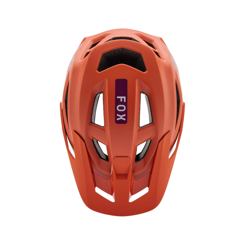 Fox Speedframe Atomic Orange Bike Helmet