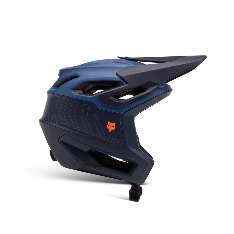 Fox Dropframe Pro Runn Ce Indigo Bike Helmet
