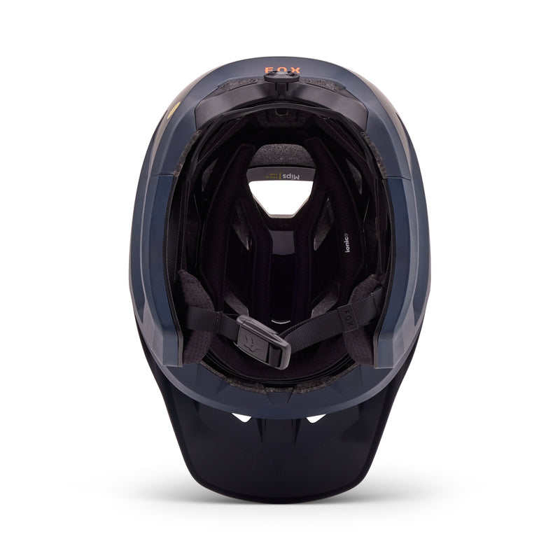 Fox Dropframe Pro Runn Ce Indigo Bike Helmet