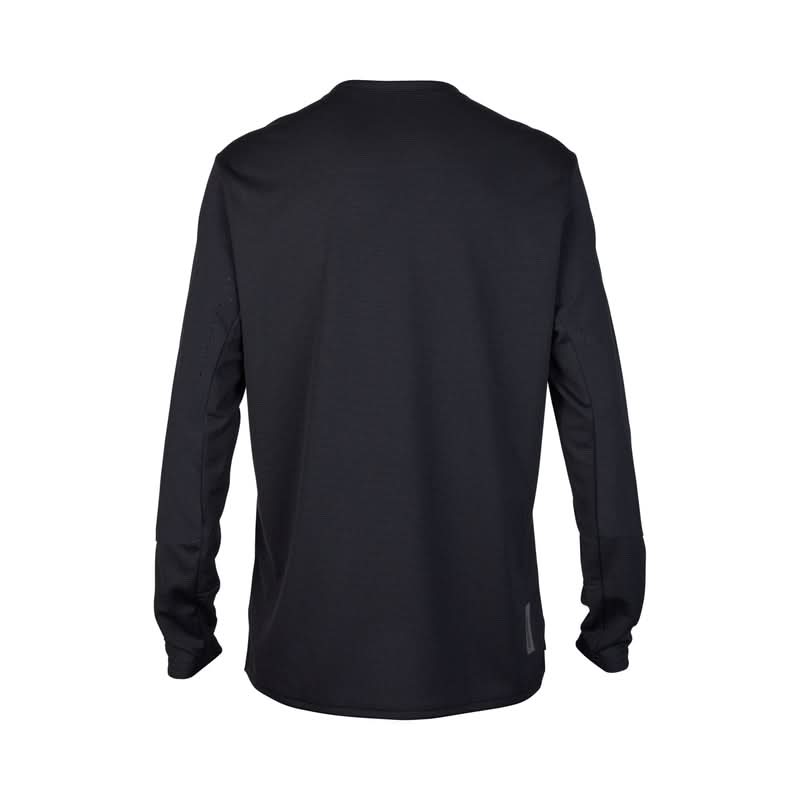 Fox Defend Black Long Sleeve Cycling Jersey | RideHub