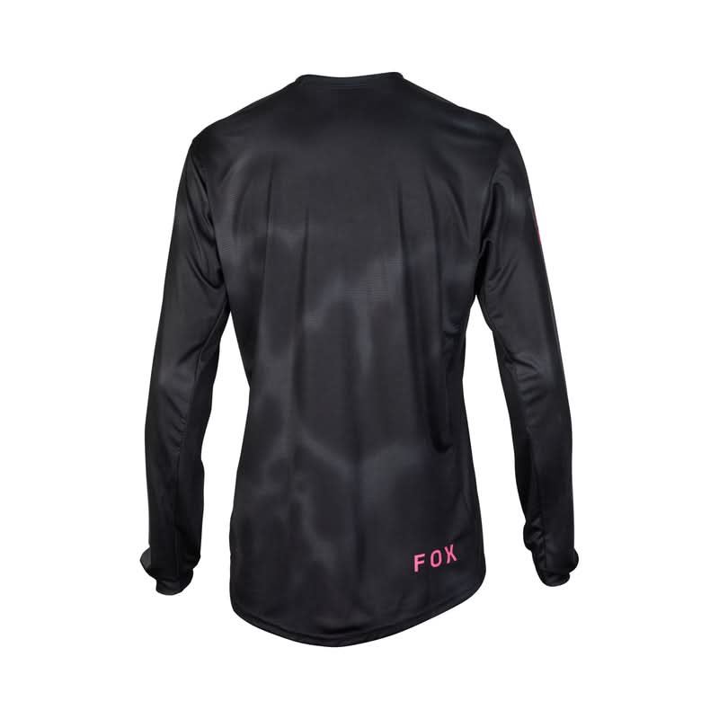 Fox Ranger Taunt Black Long Sleeve Cycling Jersey | RideHub