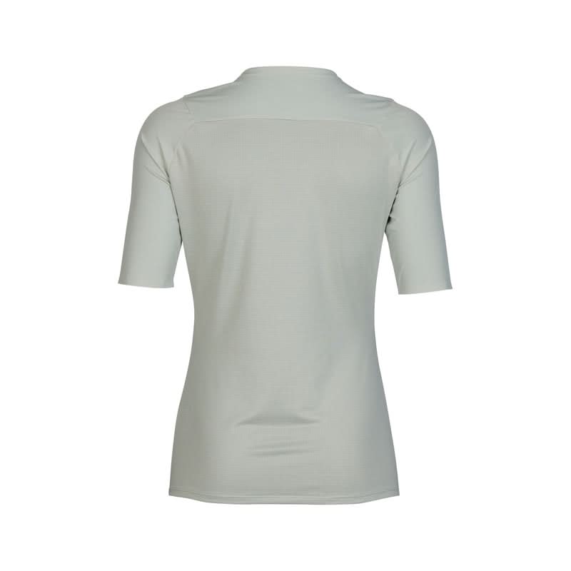 Fox Lady Flexair Ascent Gray Vin Women's Cycling Jersey | RideHub