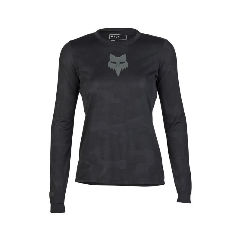 Fox Lady Ranger Tru Dri Long Sleeve Cycling Jersey Black | RideHub