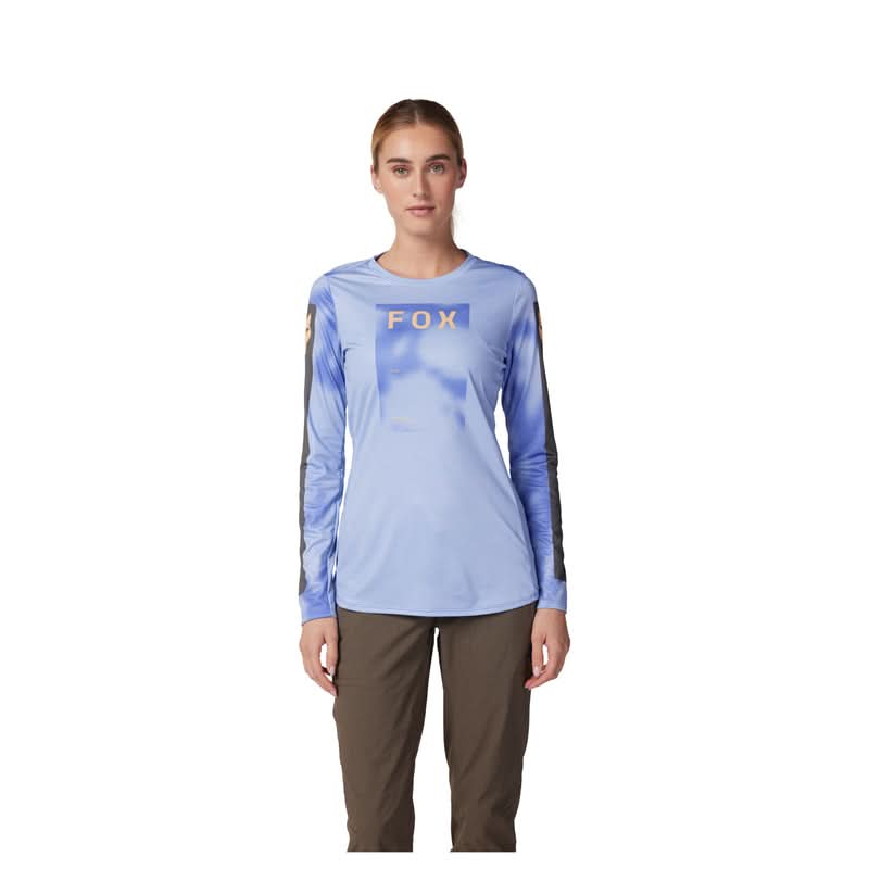 Fox Lady Ranger Taunt Tulip Long Sleeve Cycling Jersey | RideHub