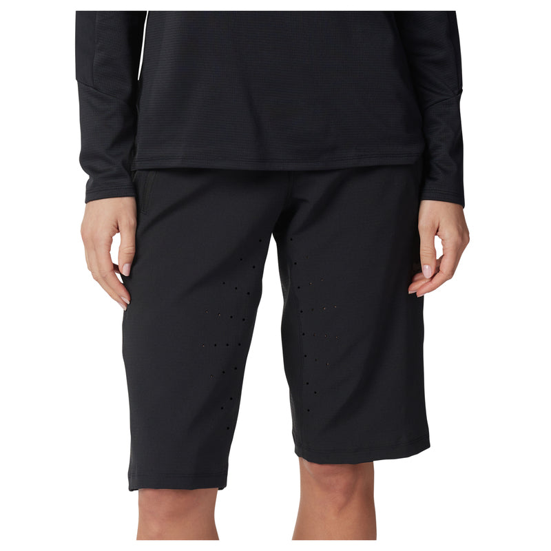FOX Lady Defend Black Cycling Shorts | RideHub