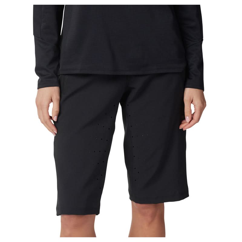 FOX Lady Defend Black Cycling Shorts | RideHub